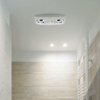 Contour 2 - 3 in 1 Bathroom Heater with Exhaust Fan and Light