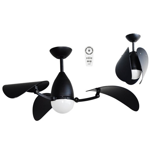 Vampire 38 Dc Ceiling Fan With, Ceiling Fan With Two Fans