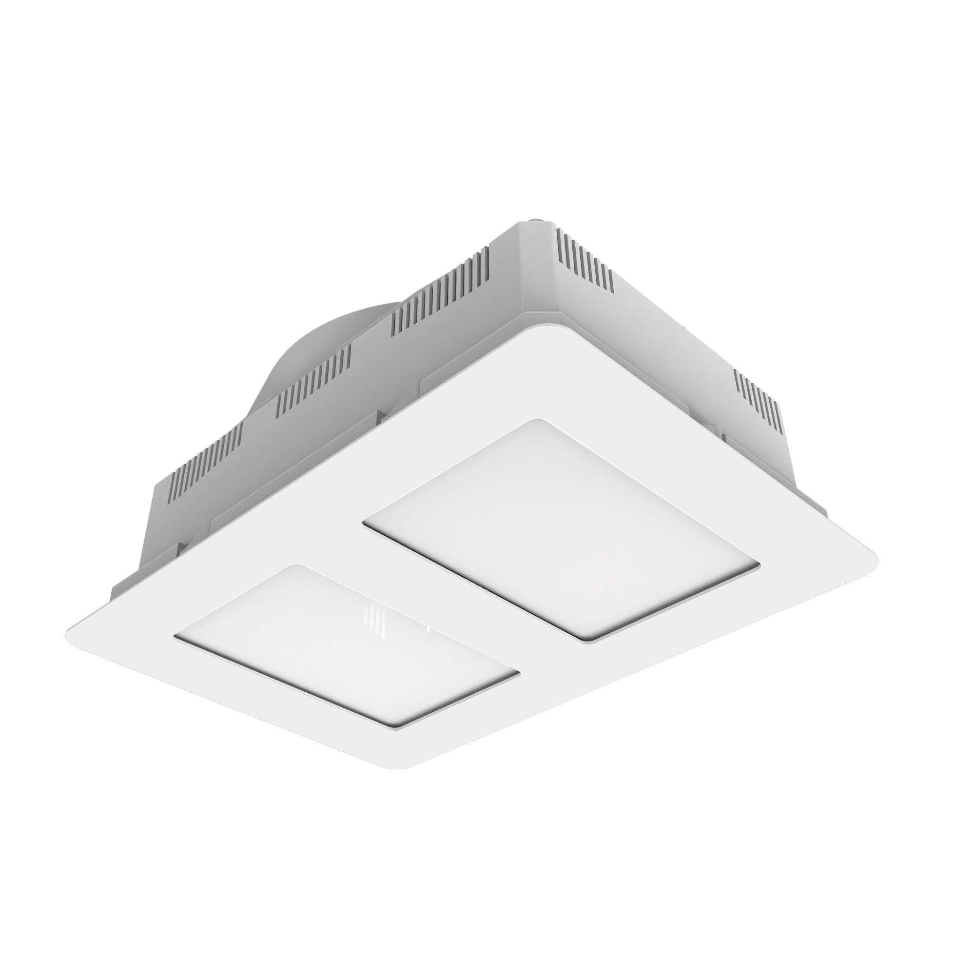 Aspire II Bathroom Heater and Exhaust Fan with Tricolour LED Light - Image 2