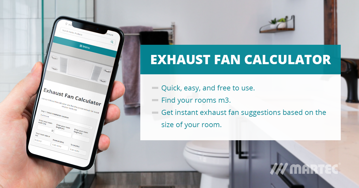how to calculate exhaust fan size
