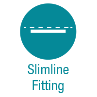 Slimline-Fitting