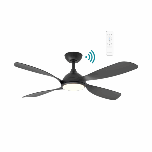 Hampton DC 52″ Smart Ceiling Fan With WIFI Remote Control + LED light - Image 3