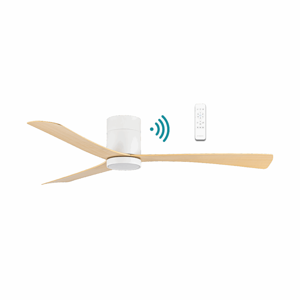Metro DC 52" Smart Ceiling Fan With WIFI Remote Control + LED light