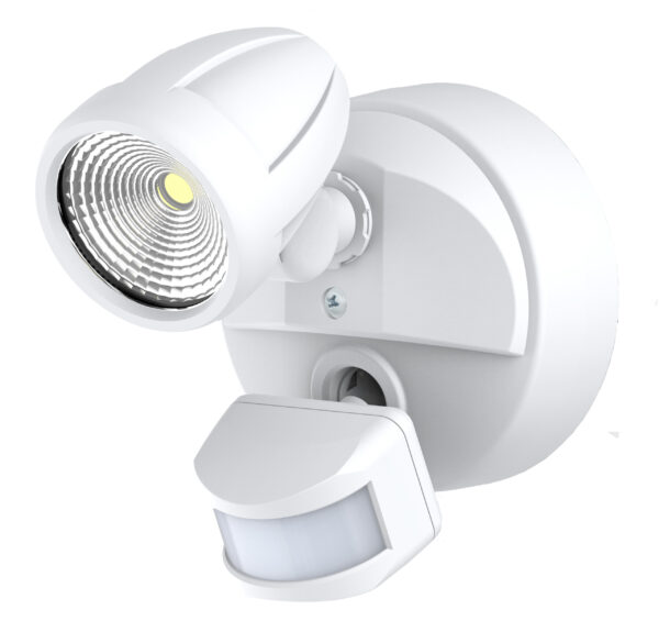 Bandit Tricolour LED Security Light Single / Double Head with or without Sensor - Image 10