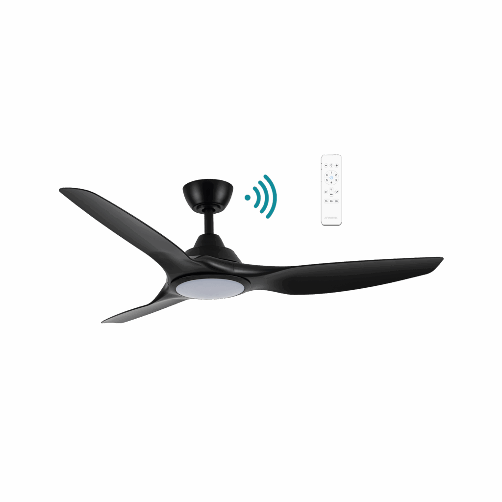 Impact DC 52" Smart Ceiling Fan With WIFI Remote Control + LED light