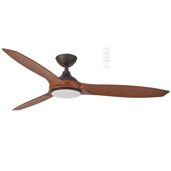 Newport DC 56" Smart Ceiling Fan With WIFI Remote Control + LED light