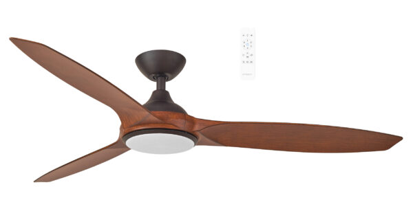 Newport DC 56" Smart Ceiling Fan With WIFI Remote Control + LED light - Image 2