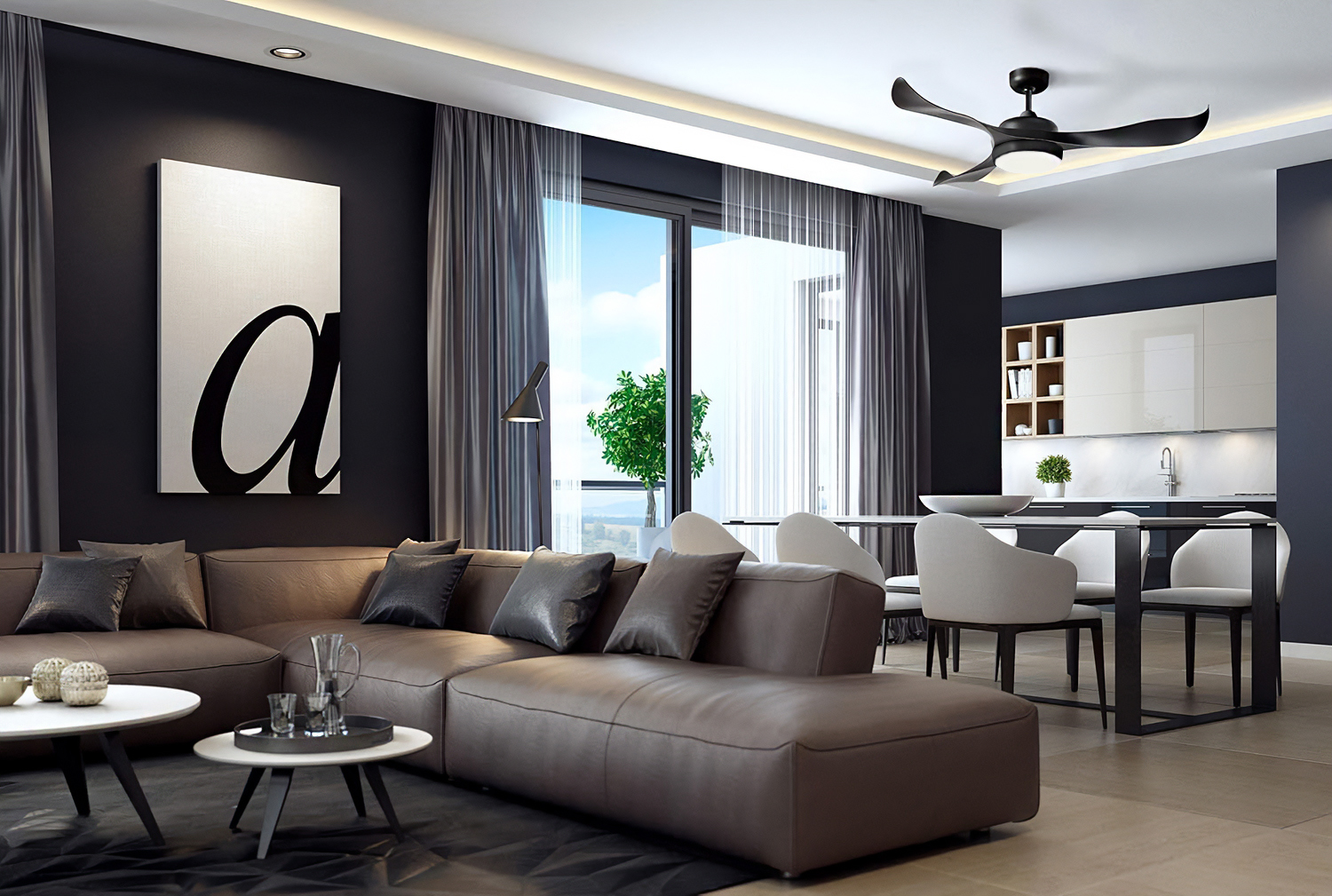 Stylish and Modern 3 Blade Fans from Martec