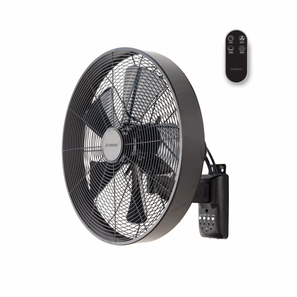 Como AC 16" Wall Fan With Remote Control